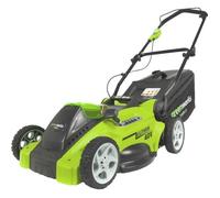 Greenworks TOOLS Tondeuse à gazon G40LM41K4 40 V 41 cm - Batterie 4 Ah