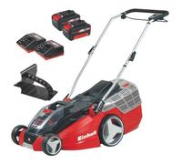 Tondeuse Lithium sur accu - 43cm - GE-CM 43 Li M - EINHELL - avec 2 batteries 18V 4.0Ah - chargeur - 3413130