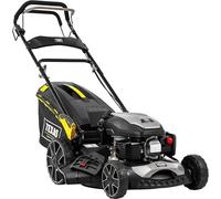 Tondeuse Razor 4611TR/W (moteur à essence 4 temps, largeur de coupe de 46 cm, puissance de 2600 watts, propulsion sur les roues, bac de ramassage de 65 litres, kit mulching)