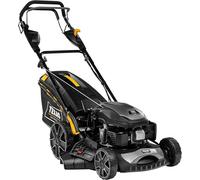 Tondeuse Razor 4651TR/WE (moteur à essence 4 temps, largeur de coupe de 46 cm, puissance de 2600 watts, propulsion sur les roues, démarrage électrique, bac de ramassage de 65 litres, kit mulching)