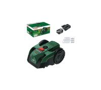 Tondeuse robot Bosch VISIMOW 18V-200 kit 5Ah 200 m² SmartVision Noir vert