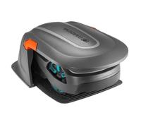 Tondeuse robot GARDENA - SILENO Minimo 250 - Bluetooth - Surface tonte max 250 m² (15201-26) + Abri avec station de charge