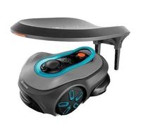 Tondeuse robot - GARDENA - Smart SILENO Free 1200 - Surface 1200 m² - Inclus smart Gateway + Abri avec station de charge