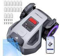 Tondeuse robotisée ANTHBOT M9, navigation RTK + double vision, 4G, 5000 mAh, 150 m²/h, pente de 24° (45 %), gestion multi-zones, commande par application, pour jardins jusqu’à 1200 m², robot de tonte