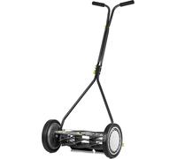 Tondeuse rotative 1715-16EWG, 7 lames, 40,6 cm (16 pouces), avec bac de ramassage, gris/argent/vert