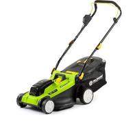 Tondeuse sans fil - FIELDMANN - 20V - Coupe 43 cm - Hauteur max 75 mm - Batterie et chargeur non inclus