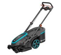 Gardena - Tondeuse à gazon sans fil 18 V PowerMax Duo 46/36 V, largeur de coupe 46 cm, 2 batteries P4A PBA 4,0 Ah, chargeur 14646-20