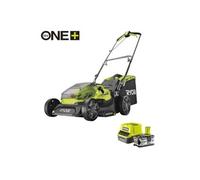 Tondeuse sur batterie RY18LM37A140 coupe 37 cm ramassage et mulching
