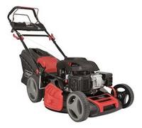Scheppach Tondeuse à Gazon Hybride MS225-53E - Moteur 4 Temps 224 cm3 / 6 CV - 4400 W - Largeur de Coupe 53 cm - Démarrage électrique - Bac 65 L - Batterie 2Ah + Chargeur Inclus