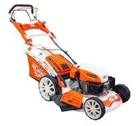 Tondeuse thermique autotractée RURIS RX400S - 4 temps 5,7 CV 196 cc, coupe 51 cm, variateur, bac 65 L, 5-en-1, 2000 m²