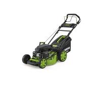 Tondeuse Thermique Essence 4,5 CV 144 cc Moteur 4T - Coupe 46cm Bac 60L Mulching 7 hauteurs 25 à 75mm Pelouse 1250m² VITO