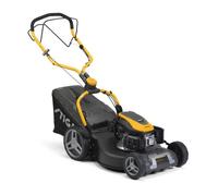 STIGA Combi 553 S Tondeuse à Gazon tractée - Moteur 166cc, Largeur de Coupe 51cm, bac de ramassage 60L, système de Coupe 3 en 1, Gris
