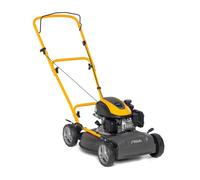 STIGA Multiclip 47 Tondeuse à Essence, Tondeuse Thermique Manuelle avec Moteur 123 CC, Plateau de Coupe en Acier de 45 cm, 5 hauteurs de Coupe, Guidon Ergonomique, RM, Jaune/Noir