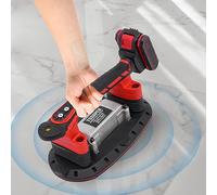 TONFEION Appareil vibrant pour carrelage, coupe-carreaux avec 2 batteries de 2000 mAh, appareil vibrant pour déplacer et installer des carreaux muraux/de sol (30 à 240 cm)