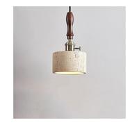 TONFON Lustre en marbre Robuste, éclairage de Ferme Moderne, Suspension Vintage en travertin, Lampe Suspendue for Restaurant, îlot de Cuisine, Salon, Chambre à Coucher, Chevet, Couloir