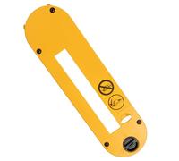 TonGass Dado Plaque de gorge compatible avec la scie à table portable DeWalt 25,4 cm (DWE7490 DWE7491 DWE7491RS DWE7492) - Fabriqué en alliage d'aluminium