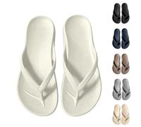 Tongs Femme Sandales Été Antidérapantes pour Plage Piscine Douche Confortables avec Soutien de la Voûte Plantaire Légères pour Vacances Maison Jardin Lanières Croisées en Mat Élégantes