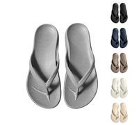 Tongs Femme Sandales Été Antidérapantes pour Plage Piscine Douche Confortables avec Soutien de la Voûte Plantaire Légères pour Vacances Maison Jardin Lanières Croisées en Mat Élégantes