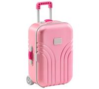 Tongyixin Mini Petit Trolley Tirelire，Adorable Trolley Organisateur de Bagages，Simulation de Valise Tirelire，Valises de Voyage pour économiser de l'argent，Cadeaux d'anniversaire Amusants (Rose)