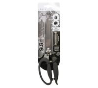 Tonic Studios Tim Holtz Ciseaux à Ressort - 24 cm Recoil Scissors - Double Biseau - Tout Usage pour Papier, Tissu & Plus - avec Protection des Lames - Antiadhésifs