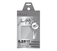 Tonic Studios Tim Holtz Massicot Guillotine Mini - 16 cm - Coupe Papier - Grille, Presse-papier & Base Antidérapante - pour Scrapbooking - Conception Légère