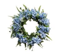 TONINMM Couronne De Noël Décoration Florale De Noël en Eucalyptus avec Nœud Décoratif pour Porte Et Portail À La Maison