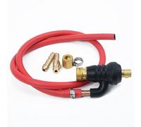 TONIXY Adaptateur à connexion rapide M16 x 1,5 mm vers DKJ10-25 pour torche de soudage TIG série WP-9, convertisseur d'interface refroidi au gaz, matériau en cuivre et bakélite pour l'entretien de