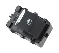 TONIXY Bouton d'interrupteur de lève-vitre de voiture pour Ford Focus 2018-2022 et Fiesta 2018 + interrupteur de fenêtre en verre de rechange H1BT-14529-AA noir ABS contrôle intérieur