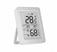 TONIXY Capteur de température et d'humidité intelligent pour zigbee 3.0 | Thermomètre LCD avec application de surveillance à distance pour bureau, salle de bain, serre, système de suivi climatique