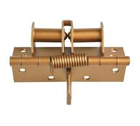 TONIXY Charnière de ferme-porte multifonction commerciale, positionnement à ressort avec maintien à 90°, fermeture automatique en douceur, fer, en option, noir, or, argent, pour maisons, abris de
