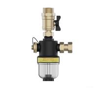 TONIXY Filtre à eau magnétique pour chaudière et chauffage au sol, séparateur de boue mural avec maille en acier inoxydable, filetage DN20/DN25 (DN25)