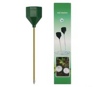 TONIXY SPH093 Humidimètre à double fonction et testeur de pH avec sonde en aluminium-zinc pour jardins, vergers, plantes en pot et culture en serre, vert