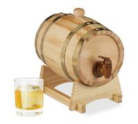 Tonneau en bois 3 litres support inclus tonneau à vin tonneau décoratif