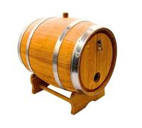 Tonneau en Chêne Bag in Box - Distributeur élégant pour Boissons, Fût en Chêne, Barrique en Bois