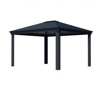 Tonnelle Aluminium Et Toit Polycarbonate Canopia By Palram Dallas 3 64 X 3 64 M