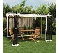 vidaXL Pavillon avec parois en filet Anthracite 3x3 m acier
