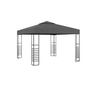 Tonnelle de jardin 3 x 3 m Anthracite