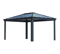 Gazebo de jardin 487,5x363,5cm gris - Palram - 706082 - dallas