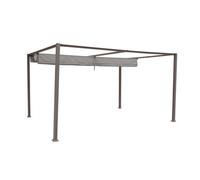 Tonnelle De Jardin En Aluminium Noisette Palmeira - 4 X 3 M - Hespéride Multicolore
