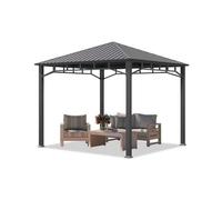 Tonnelle de jardin - TOOLPORT - Sunset Superior - 3x3 m - Imperméable - Anti-UV