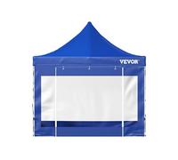 Tonnelle Imperméable Résistant aux UV 3×3m Tonnelle Etanche Tente Pop-up Bleu