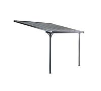 Tonnelle murale 11,44 m² en aluminium FERRATO
