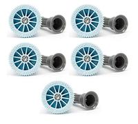 Tonnelle pour diffuseurs d'arrosage. Portée : 1,80 m. Angle d'arrosage réglable de 0 à 360°. Filetage femelle compatible avec Hunter, Rain Bird, Irritrol, KRain, Signature. Lot de 5 embouts.