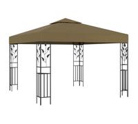 vidaXL Pavillon 3x3 m Taupe 180 g/m