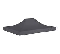 vidaXL Toit de tonnelle 4,5x3 m Tissu Oxford 600D Résistant aux UV Facile à installer Anthracite