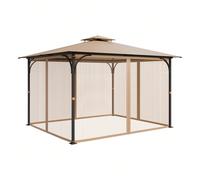 Tonnelles, Kiosques, Pergolas et Accessoires À propos de ce produitCompatible avec les tonnelles standard. Mesurant 275 x 340 x 211 cm, la moustiquaire couvre les structures rectangulaires ou carrées 