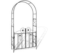 Tonnelles vidaXL Arche de Jardin Arceau à Rosiers Support de Plantes Grimpantes Pergola 20474