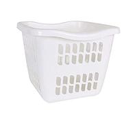Tontarelli Panier à Linge carré Crème 30 l