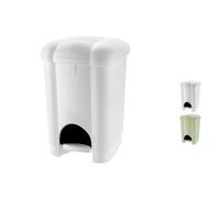 Poubelle Modèle Carolina De Couleur Blanche 6 Litres