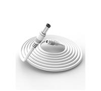 TONTON Cordon d'extension d'alimentation 12V DC 1M, Câble d'extension 2.1mm x 5.5mm compatible avec adaptateur d'alimentation ou chargeur mural 12V DC pour caméra de sécurité CCTV, Caméra, 1M (Blanc)